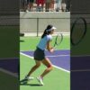 Emma Raducanu Perfect Backhand Form #tennis #technique #slowmotion