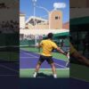 Carlos Alcaraz Forehand Slowmotion [Back View] #carlosalcaraz #forehandslowmotion