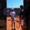 Improve your forehand spin! #tennis #tenniscoach