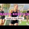 Just Marta Kostyuk Slow Motion Serve… Can’t Stop Watching (4K)