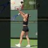 Marta Kostyuk Serve Slow Motion….Can’t Stop Watching