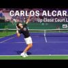 Carlos Alcaraz | Up Close Court Level Practice [2026]