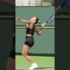 Marta Kostyuk Serve and Ground Stroke….Can’t Stop Watching