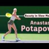 Anastasia Potapova  | Too Beautiful to Watch in Slow Motion (4K)