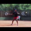 Morning drills with Tebatso