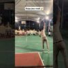 Dinner just got dangerous! 🍲🎾💥 #tennis #tennispractice #tennisfans #tennislove