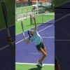 Emma Raducanu Beautiful Serve Slow motion [Back View]