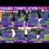Backhand Compilation – Slow Motion Back View [Sinner Alcaraz Zverev Djokovic Shelton Fritz]